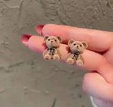 Cute Teddy Bear Earrings